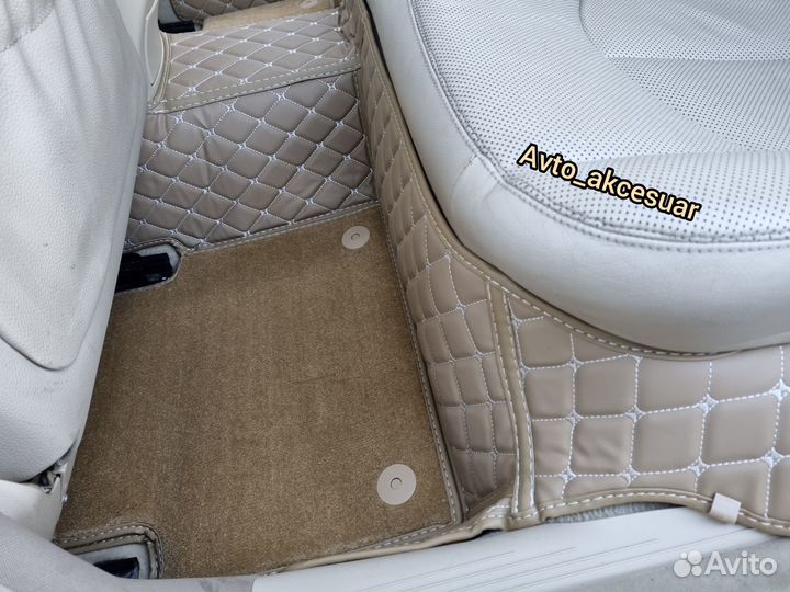 5D Ковры Mercedes E class W211 W212 W213 Бежевые