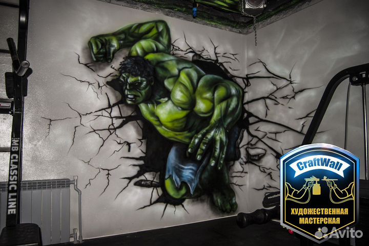 Роспись стен, художник, граффити и аэрография