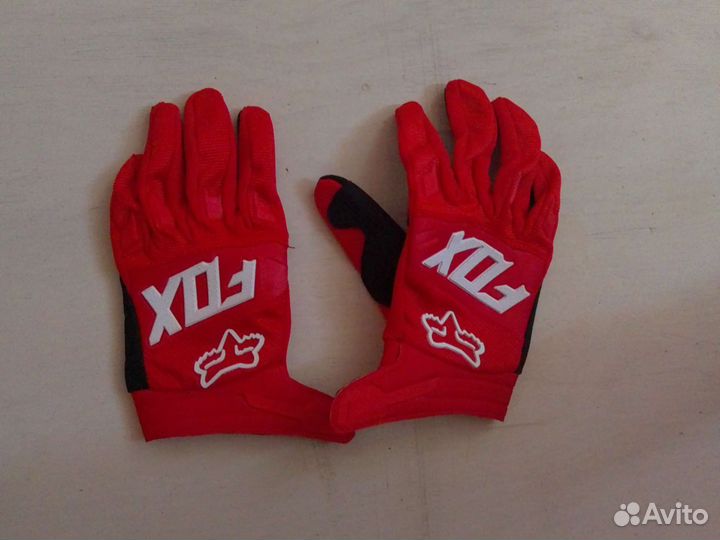 Перчатки для мотокроса, детские.Размер L