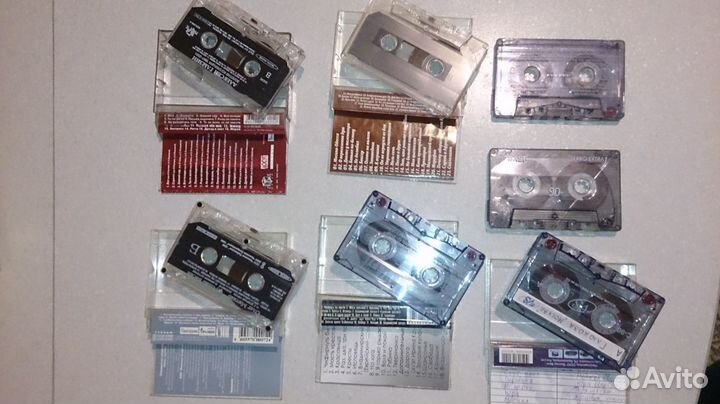 Аудиокассеты лицензионные с записью