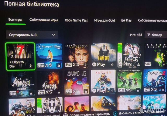 Xbox series s + GTA 5+Cyberpunk и куча игр