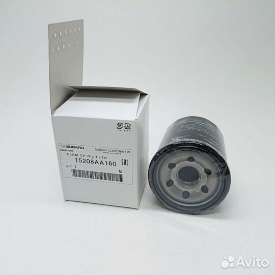 Фильтр масляный FB20, FB25, subaru 15208AA160