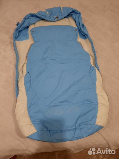 Зимний конверт в коляску