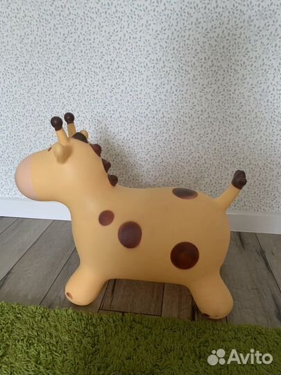 Игрушка попрыгун жираф