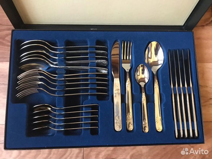 Набор столовых приборов новый 24 предмета