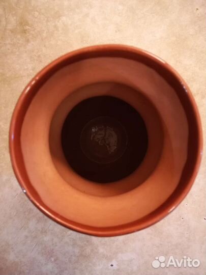 Кувшин (ваза) керамика, глазурь. 1л