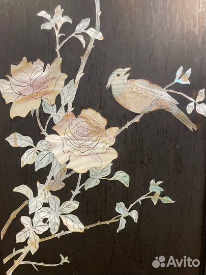 Антикварный шкафчик Шинуазри