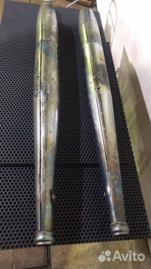 Глушители Чезет CZ 350, запчасти Ява Старушка