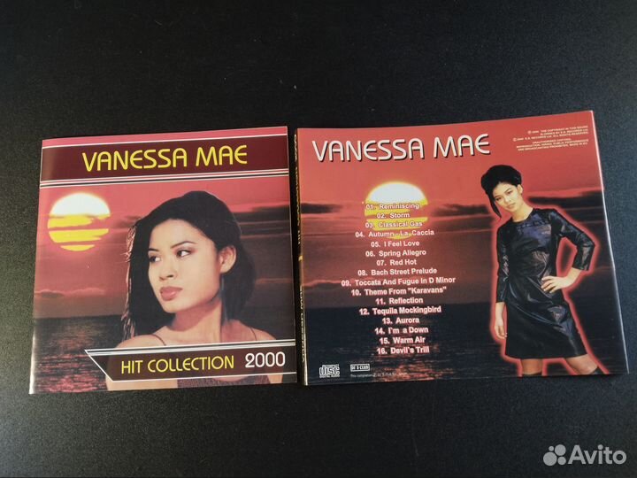Vanessa Mae - Hit collection 2000 CD полиграфия