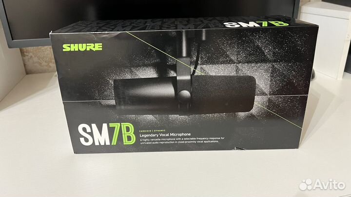 Shure SM7B. Оригинал