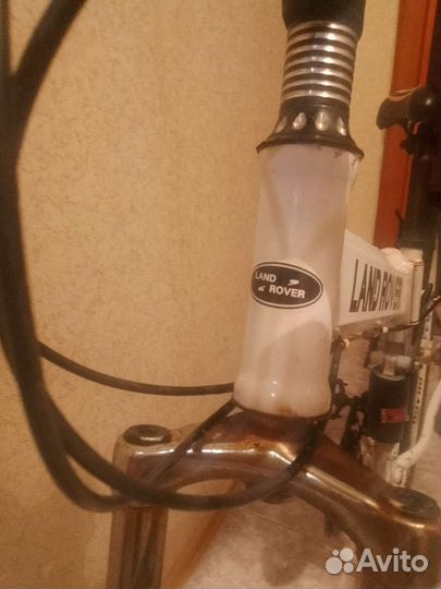 Велосипед на литых дисках