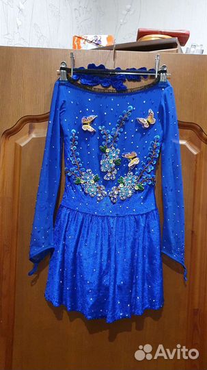 Костюм для фигурного катания 134-146