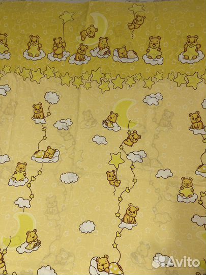 Комплект постельного белья в детскую кроватку