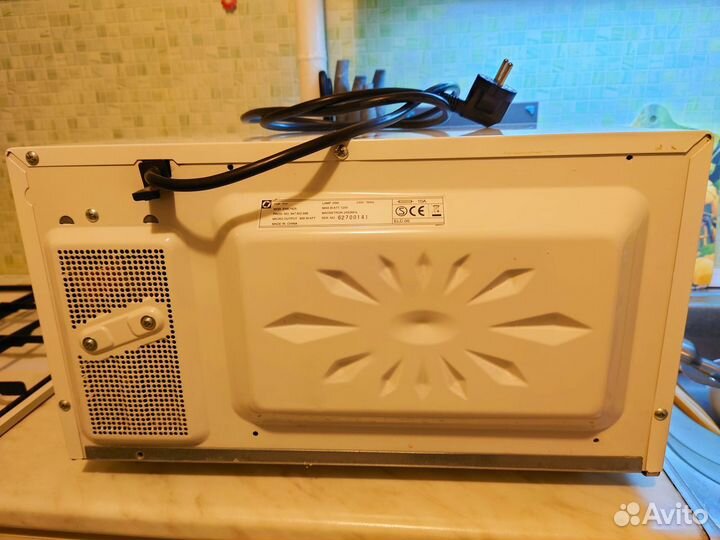 Свч микроволновая печь electrolux