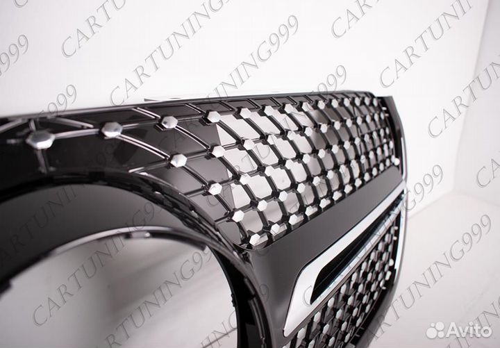 Решетка Diamond Sport Mercedes X klass черная