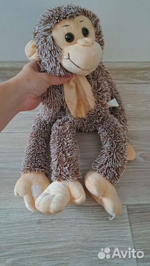 Игрушка мягкая обезьяна с замком
