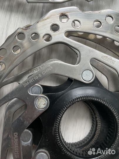 Роторы Shimano 180, 160, centerlock