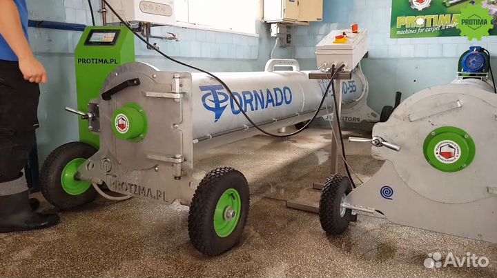 Ковровая тележка Tornado 40-200 inox