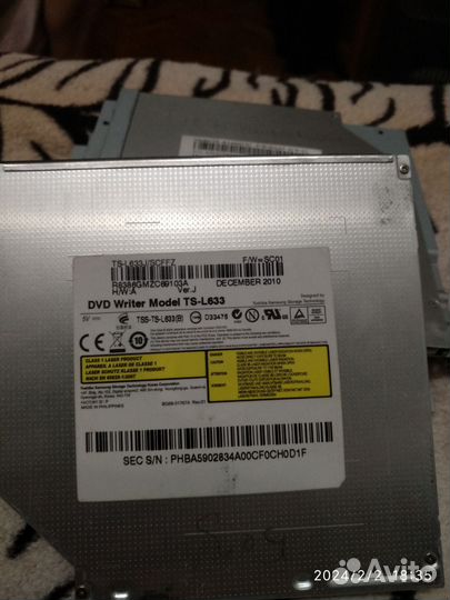 Оптические DVD RW приводы для ноутбука