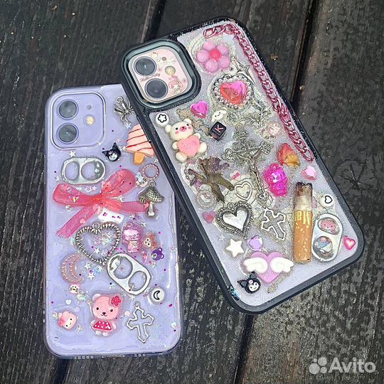 Чехол y2k из эпоксидной смолы на заказ