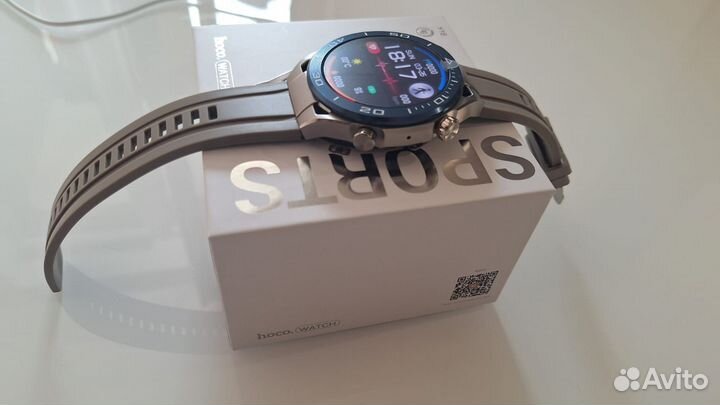 Круглые смарт часы