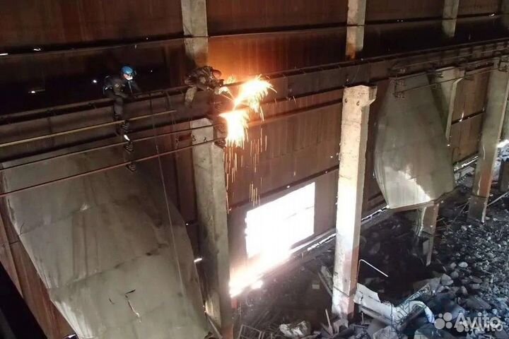 Демонтаж металлоконструкций под ключ