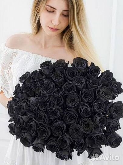 Чёрные розы Букеты с доставкой