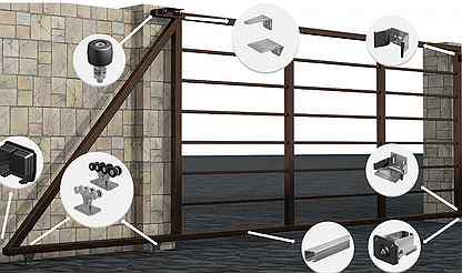 Фурнитура для откатных ворот