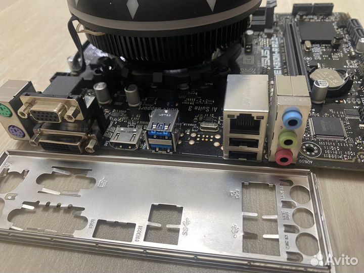 Материнская плата с процессором i3 9100f