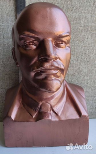 Бюст Ленина гипс