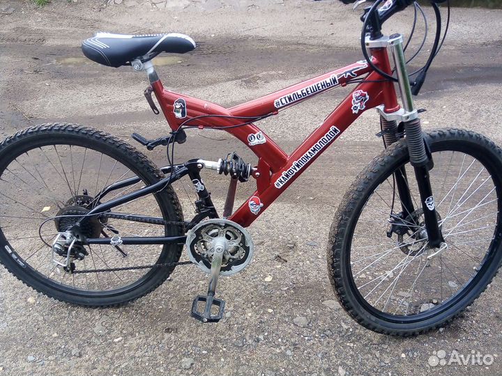 Продам велосипед бу двухподвес