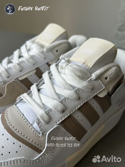 Кроссовки adidas forum 84 low coffee