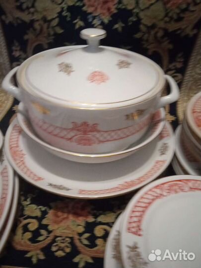 Сервиз столовый Чехословакия, Богемия