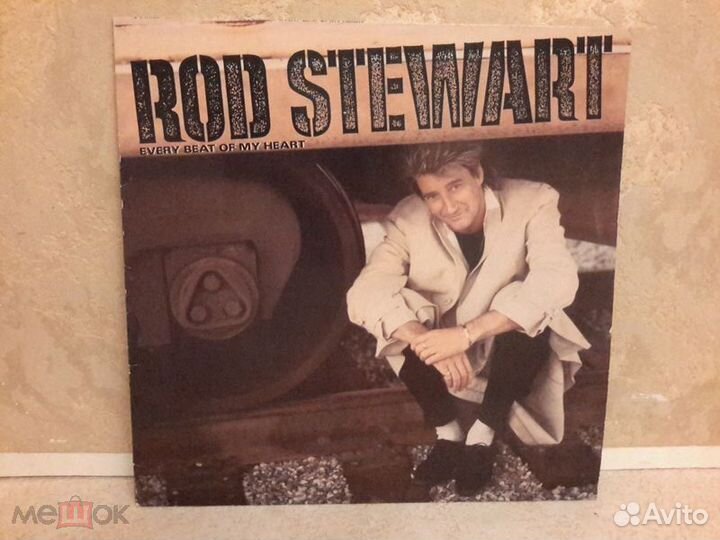 LP Rod Stewart - Every Beat Of My Heart 1986 Germa