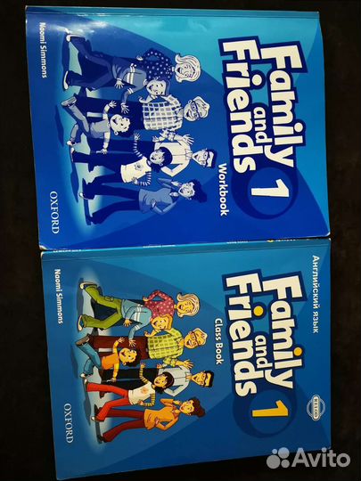 Учебник,рабочая тетрадь Family and Friends 1 часть