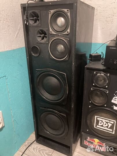 Колонки и усилитель