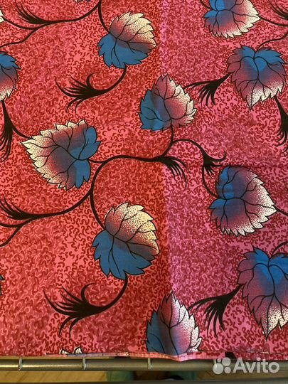 Два отреза индийского сатина