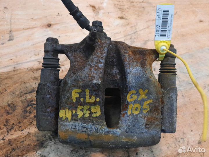 Суппорт передний левый Toyota Mark Ii GX105 1GFE