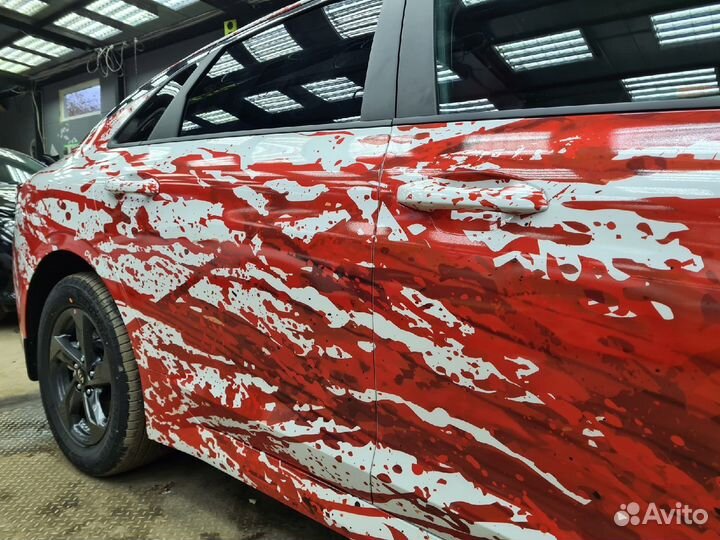 Оклейка кузова авто цветной\защитной пленкой