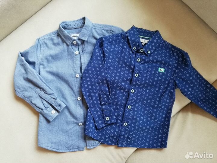 Рубашки Sela и Waikiki для мальчика 104