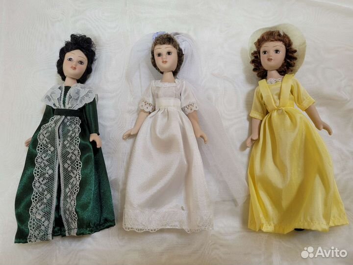 Кукла фарфоровая коллекционная 