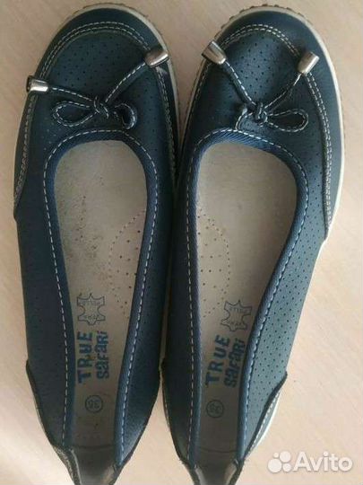 Туфли мокасины балетки 35размер