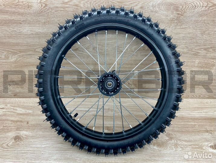 Комплект колёс 17/14 (в сборе), новый, питбайк