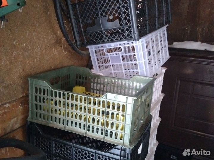 Пластиковые ящики бу