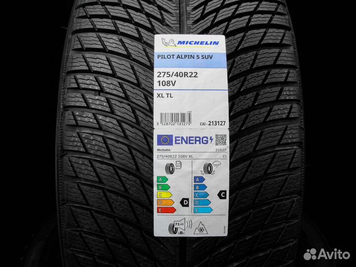 Michelin Pilot Alpin 5 275/40 R22 99V