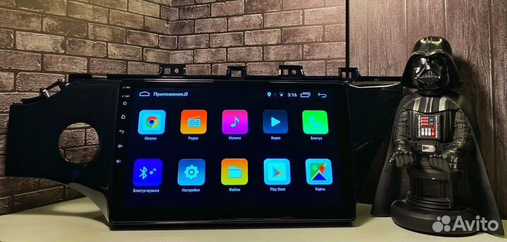 Магнитола Kia rio 4 2/32 10 дюймов