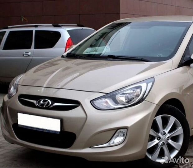 Бампер передний hyundai solaris(солярис 1) 10-14