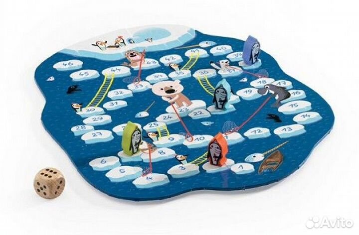 Djeco Настольная игра Сачки и лестницы 05208 новая