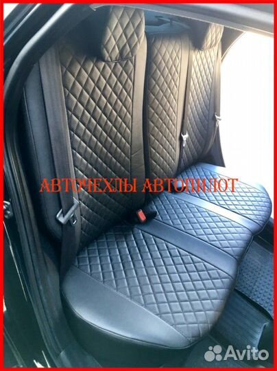 Чехлы Автопилот Hyundai Solaris 1 Sd из экокожи