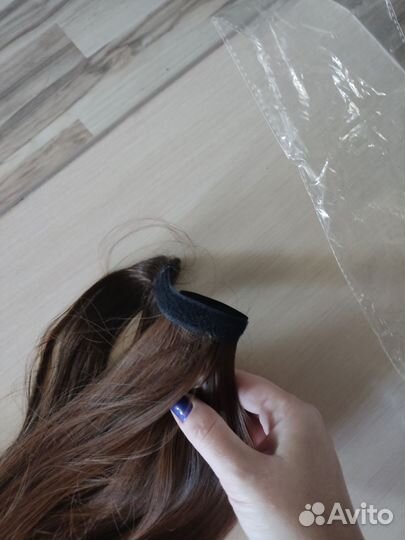 Накладной хвост на резинке новый шиньон